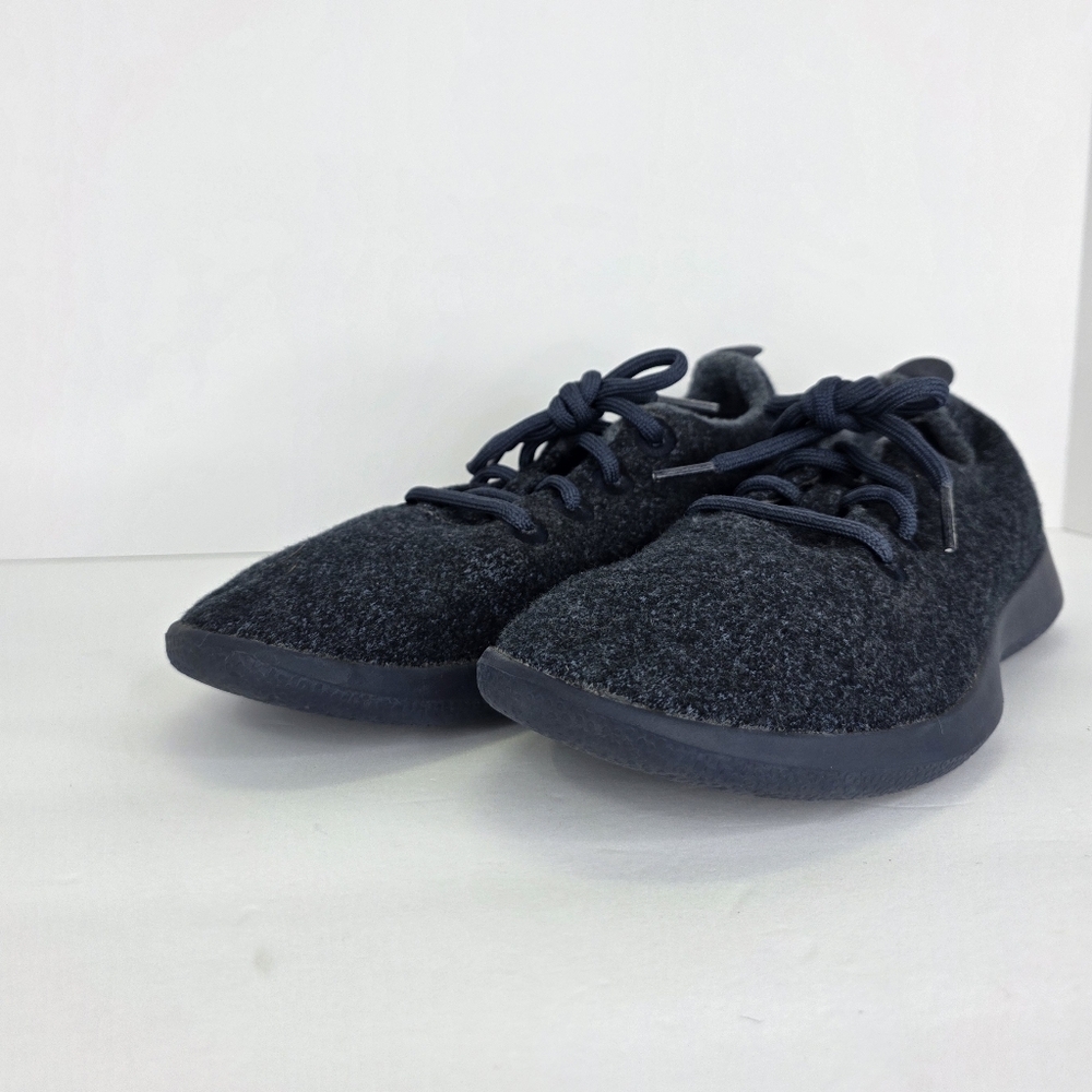 Allbirds Women's Wool Runners Savanna Night Merino Wool Sweet Foam Midsole Sz W8 - Picture 3 of 10